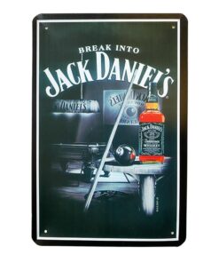 Metallschild - Jack Daniels