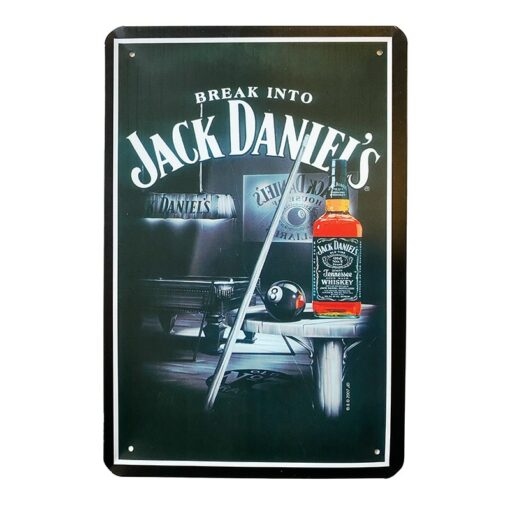 Metallschild - Jack Daniels