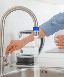 Wasserfilter mit Aktivkohle für den Wasserhahn (entfernt Verunreinigungen im Wasser)